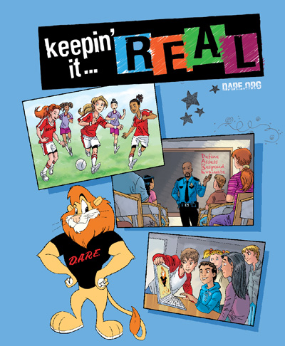 D.A.R.E.’s keepin’ it REAL Elementary and Middle School Curriculums Adhere to Lessons From Prevention Research Principles