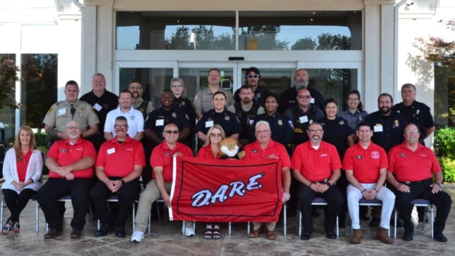 Class Photo from the D.A.R.E. Officer Training held on June 20 – July 1, 2022 in Norman, OK