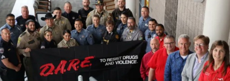 Class Photo from the D.A.R.E. Officer Training held on March 28 – April 8, 2022 in Commerce City, CO
