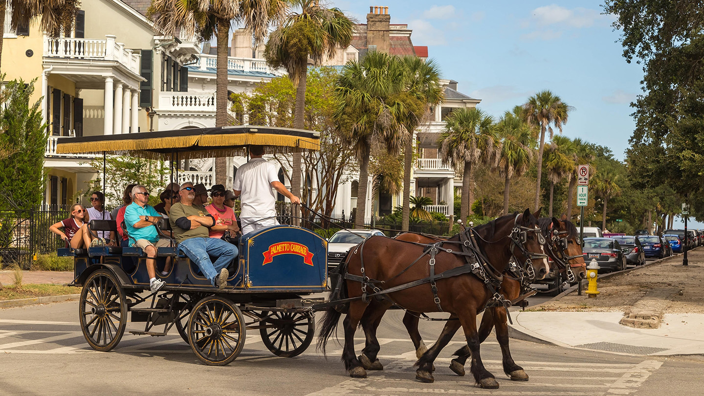 Charleston through the Ages: Cuisine, Carriage & Celebrity