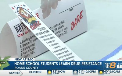 Roane Co. Home School First in State to Participate in D.A.R.E.