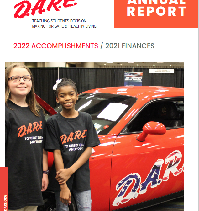 D.A.R.E. Annual Report: 2022 Accomplishments / 2021 Finances