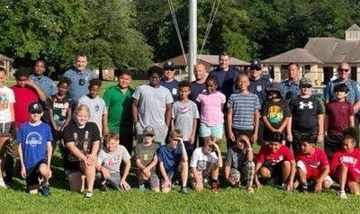 22 Students Participate in a D.A.R.E. Camp Held by Anne Arundel County Police and the Elks Lodge
