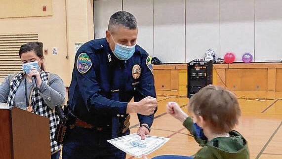 Greenfield Police Department D.A.R.E. Officer Danny Williams held his first ever graduation earlier this fall at Greenfield Intermediate School