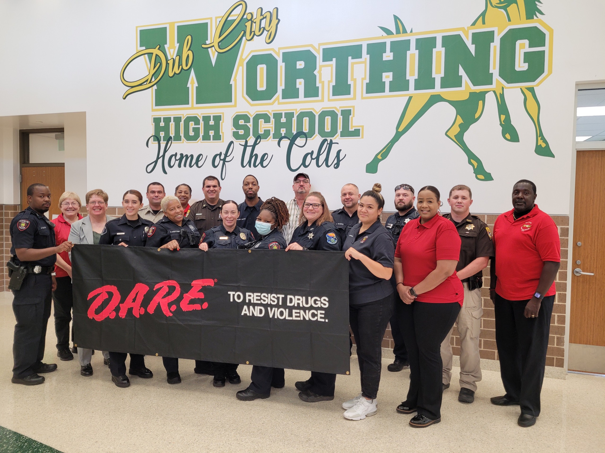 Class Photo from the D.A.R.E. Officer Training held on August 1 – 12, 2022 in Houston, TX