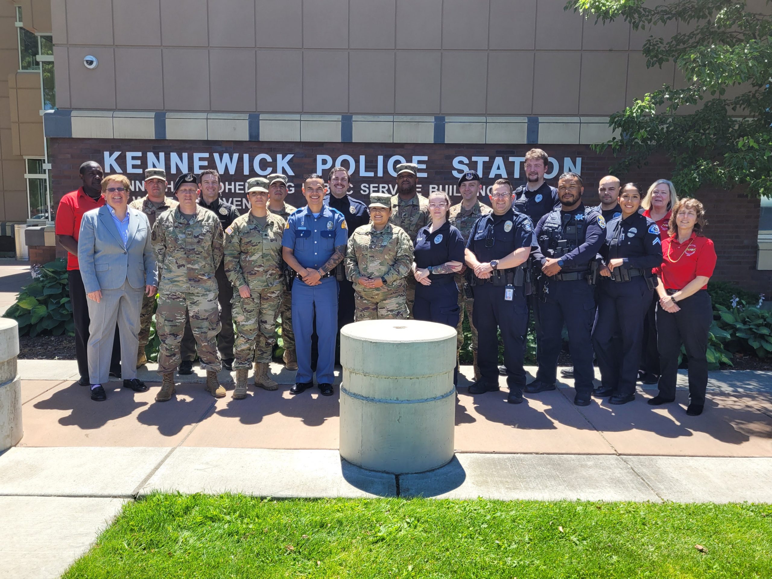 Class Photo from the D.A.R.E. Officer Training held on June 20 – July 1, 2022 in Kennewick, WA