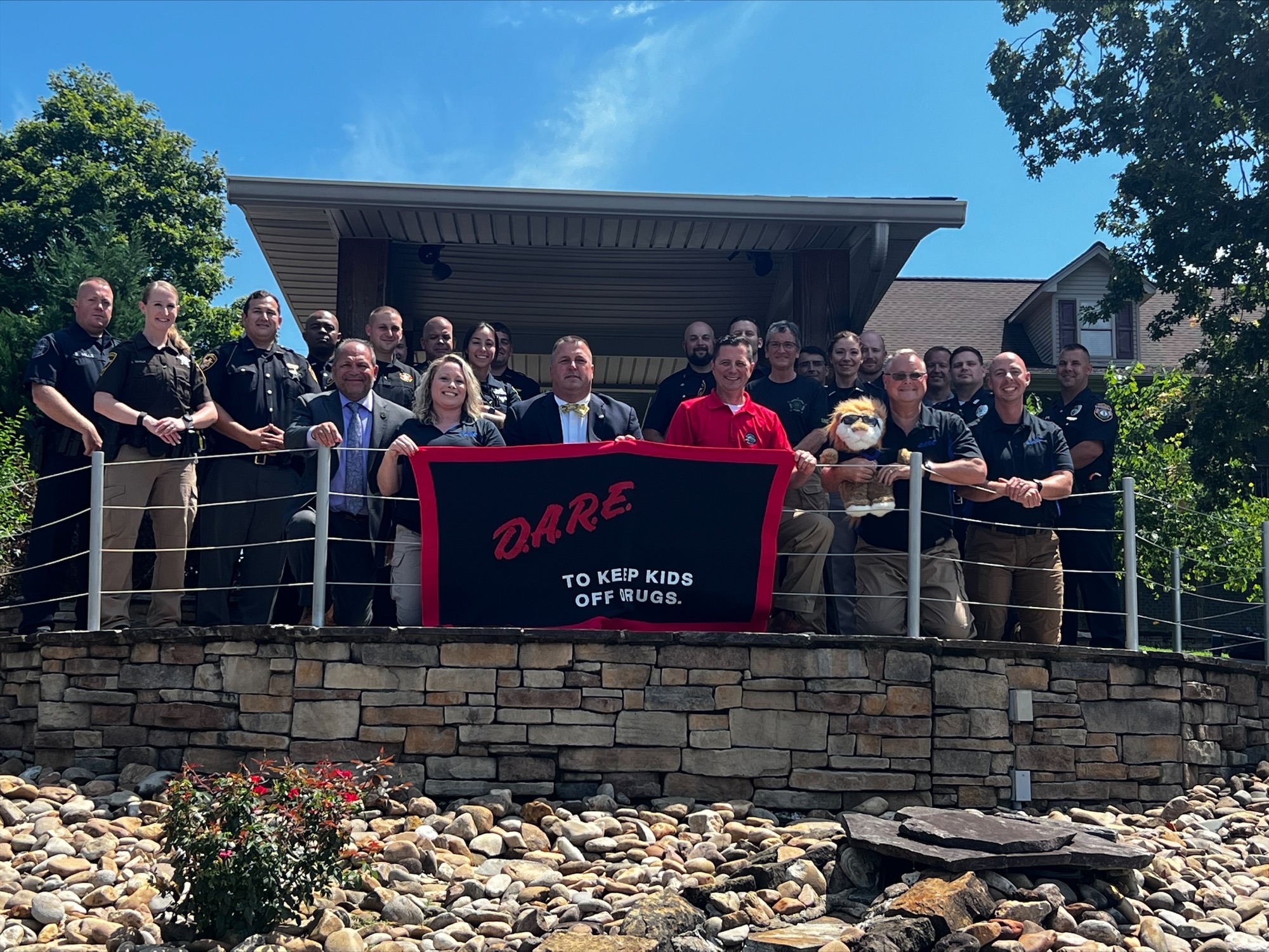 Class Photo from Kentucky's D.A.R.E. Officer Training #73 held on August 8 – 19, 2022 in Burkesville, KY