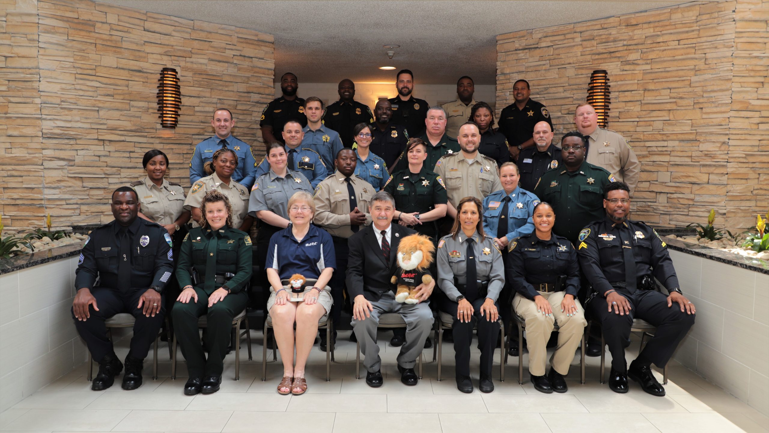Class Photo from the D.A.R.E. Officer Training held on August 15 - 26, 2022 in Baton Rouge, LA