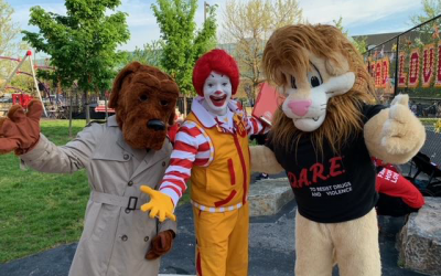 The Maryland D.A.R.E. Officers Association Participate in the Ronald McDonald House Annual Red Shoe Shuffle 5K