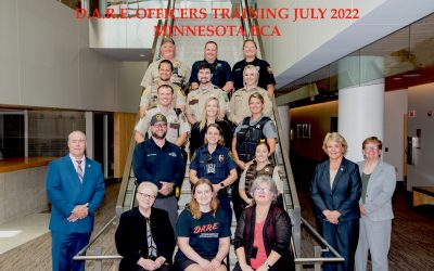 Minnesota D.A.R.E. Officer Training 2022 Class Photo