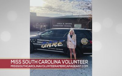 Miss South Carolina Volunteer and the D.A.R.E. Program Partnership