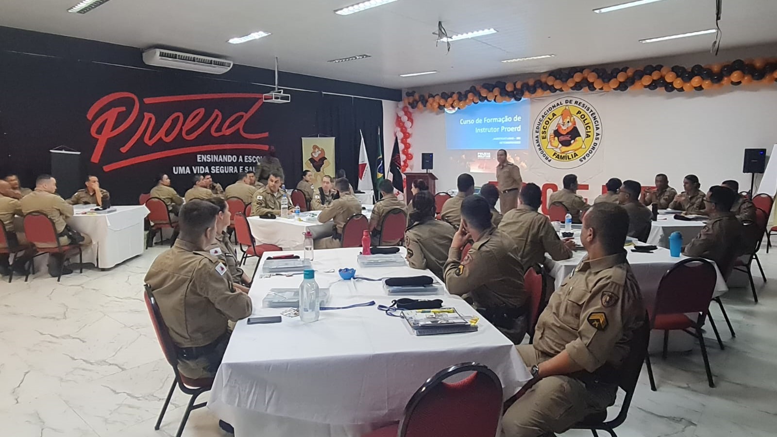 PROERD D.A.R.E. Officer Training 2022, Minas Gerais, Brazil