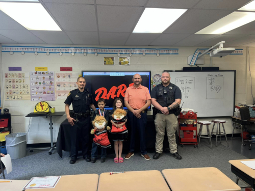 2nd D.A.R.E. Class of Cocke County Sheriff's Office