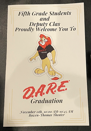Welcome to The Calverton School D.A.R.E. Graduation 